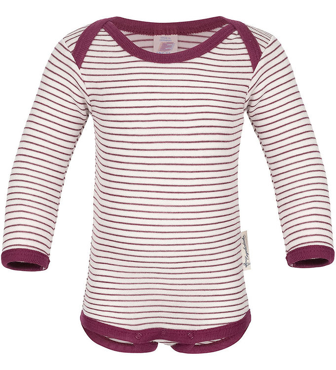 Engel Body l/æ - Uld/Silke - Natural/Orchid