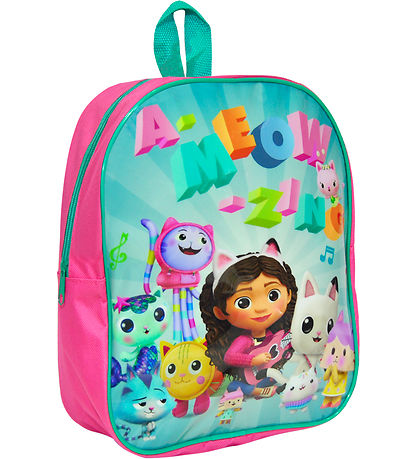 Gabby's Dollhouse Børnehavetaske - Rosa m. Print Gabby's Dollhouse Børnehavetaske - Rosa m. Print