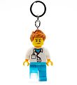 LEGO® Nøglering m. Lommelygte - LEGO® Male Doctor LEGO® Nøglering m. Lommelygte - LEGO® Male Doctor