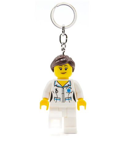 LEGO® Nøglering m. Lommelygte - LEGO® Nurse
