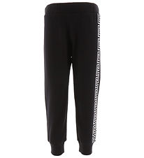 Versace Sweatpants - Sort/hvid m. Print Versace Sweatpants - Sort/hvid m. Print