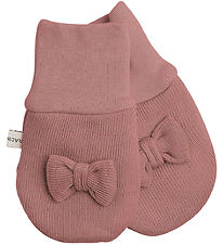 Racing Kids Luffer - Uld/Bomuld - Old Rose m. Sløjfe Racing Kids Luffer - Uld/Bomuld - Old Rose m. Sløjfe