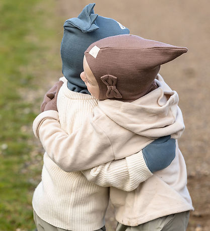 Racing Kids Elefanthue - Uld/Bomuld - 2-lags - Rose Brown Racing Kids Elefanthue - Uld/Bomuld - 2-lags - Rose Brown