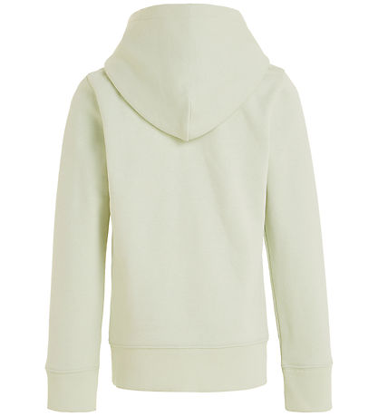 Calvin Klein Hættetrøje - Monogram Repeat - Canary Green m. Prin