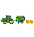 Siku Traktor - JD Traktor m. Round Baler Siku Traktor - JD Traktor m. Round Baler