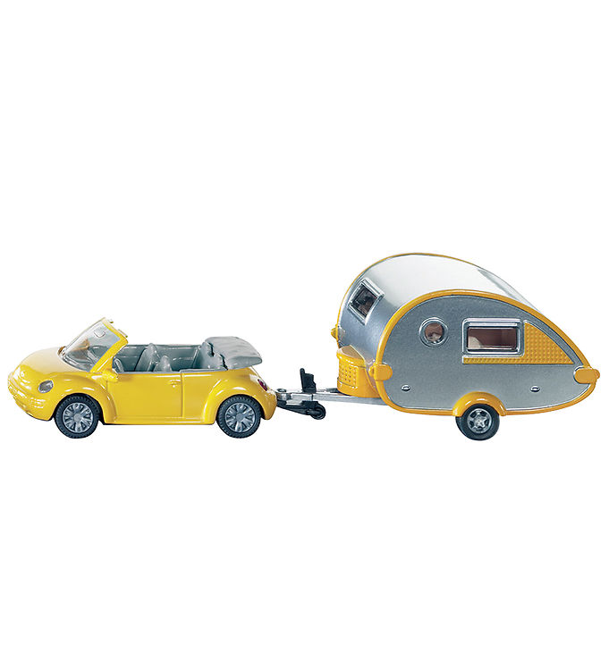Siku - Bil Med Campingvogn