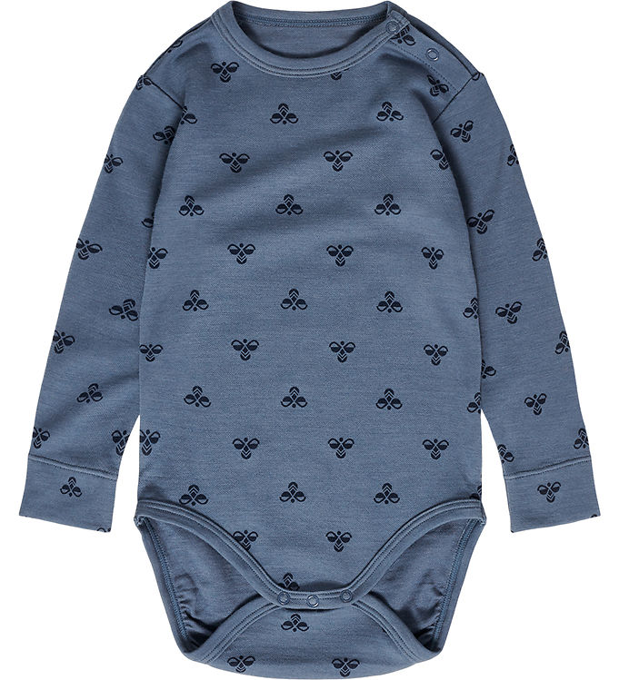 Hummel Body l/æ - Uld - hmlBambo - Bering Sea