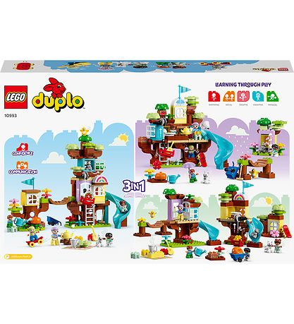 LEGO® DUPLO® - Trætophus 10993 - 3-i-1 - 126 Dele 