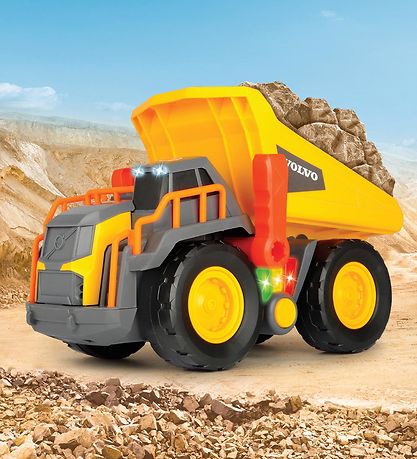 Dickie Toys Arbejdsbil - Weight Lift Truck - Lys/Lyd Dickie Toys Arbejdsbil - Weight Lift Truck - Lys/Lyd