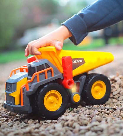 Dickie Toys Arbejdsbil - Weight Lift Truck - Lys/Lyd Dickie Toys Arbejdsbil - Weight Lift Truck - Lys/Lyd