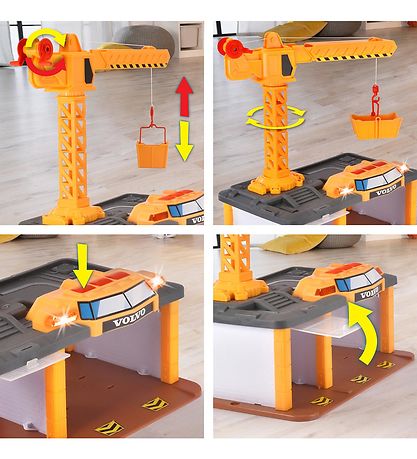 Dickie Toys Legesæt - Construction Station - Lys/Lyd