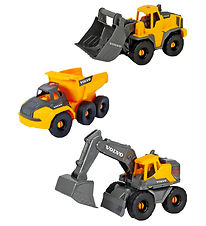Dickie Toys Arbetsbilar-Set - På plats Work Force