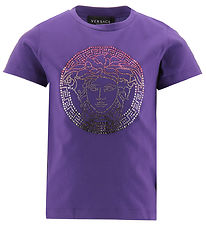 Versace T-shirt - Lille m. Logo/Similisten Versace T-shirt - Lille m. Logo/Similisten