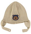 Moncler Hue - Strik - Sand m. Bamse Moncler Hue - Strik - Sand m. Bamse