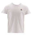 Moncler T-shirt - Hvid Moncler T-shirt - Hvid