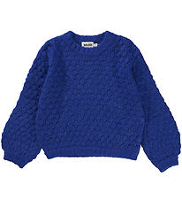 Molo Bluse - Uld/Akryl - Gulia - Twillight Blue Molo Bluse - Uld/Akryl - Gulia - Twillight Blue