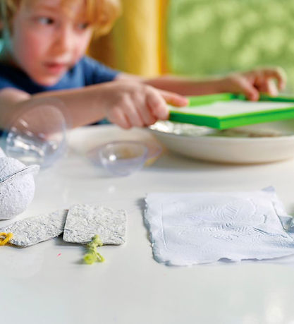 4M Genbrugspapir Sæt - STEAM Powered Kids - Green Paper Craft