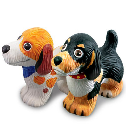 4M Støb & Mal - 3D Hvalpehunde