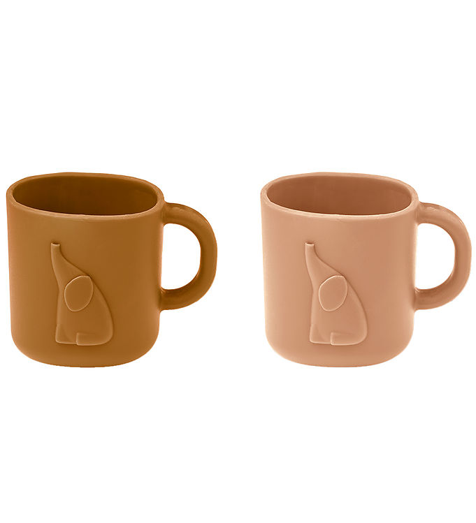 Liewood Kop - Silikone - Chaves - 2-pak - Tuscany Rose/Golden