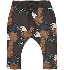 The New Siblings Sweatpants - TnsHoppy - Phantom m. Fugl The New Siblings Sweatpants - TnsHoppy - Phantom m. Fugl