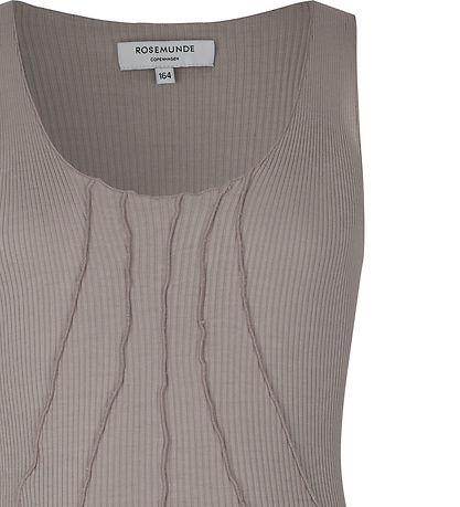Rosemunde Top - Rib - Falcon Rosemunde Top - Rib - Falcon
