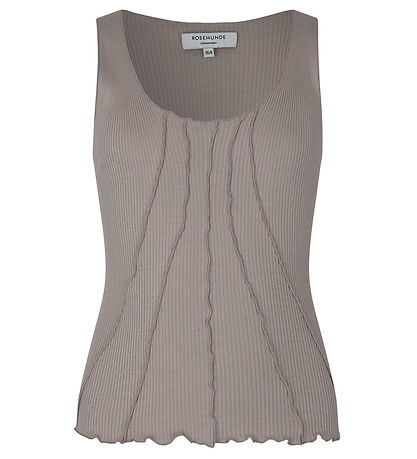 Rosemunde Top - Rib - Falcon Rosemunde Top - Rib - Falcon