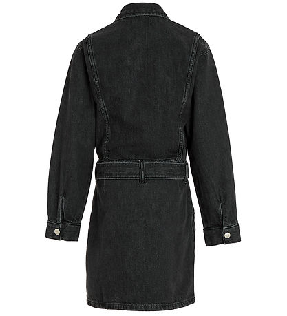Calvin Klein Kjole - Denim - Lightweigt Black Calvin Klein Kjole - Denim - Lightweigt Black