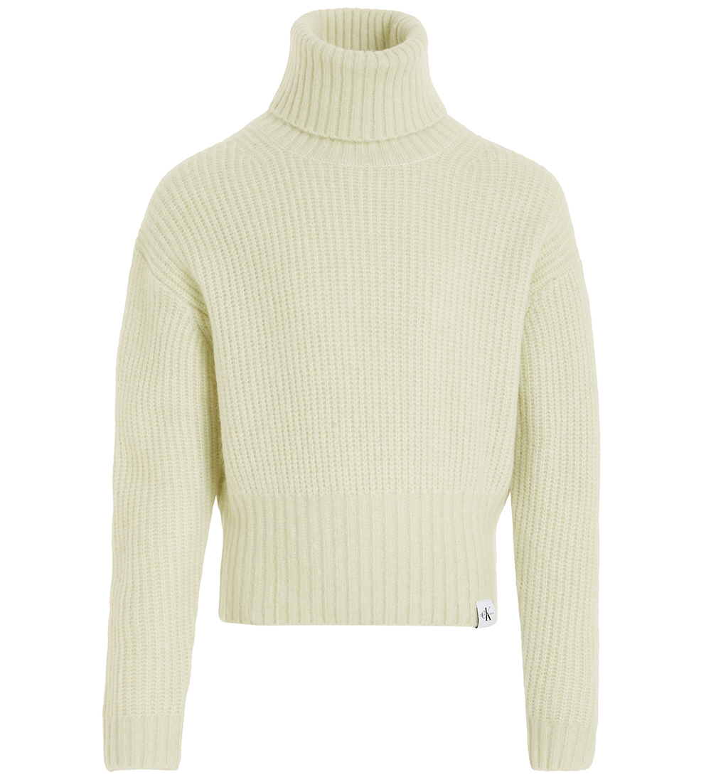 Calvin Klein Bluse - Kurz geschnitten - Strick - Kanarienvogel G - Calvin Klein - 10 Jahre (140) - Blusen