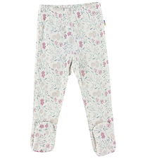 Joha Leggings - Uld/Bambus - Off White Joha Leggings - Uld/Bambus - Off White