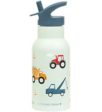 A Little Lovely Company Termoflaske - Stainless Steel - 350 ml A Little Lovely Company Termoflaske - Stainless Steel - 350 ml
