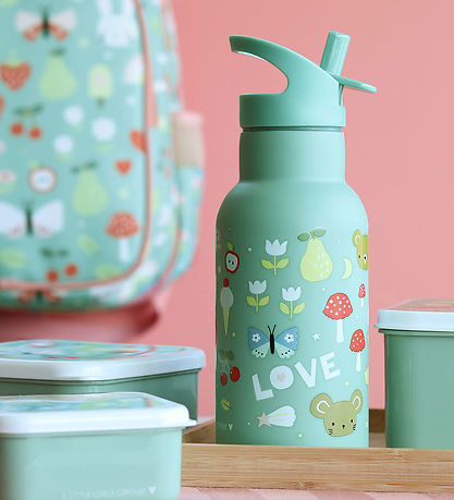 A Little Lovely Company Termoflaske - Stainless Steel - 350 ml 