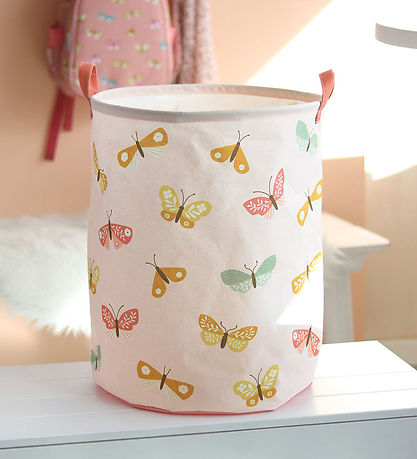 A Little Lovely Company Opbevaringskurv - 40x50 cm - Butterflies A Little Lovely Company Opbevaringskurv - 40x50 cm - Butterflies
