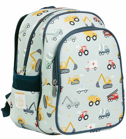 A Little Lovely Company Rygsæk m. Termolomme - Vehicles A Little Lovely Company Rygsæk m. Termolomme - Vehicles