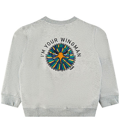 The New Sweatshirt - TnHuxley - Gråmeleret m. Høg