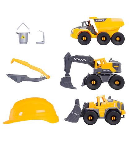 Dickie Toys Kran m. Volvo Byggesæt - 100 cm Dickie Toys Kran m. Volvo Byggesæt - 100 cm