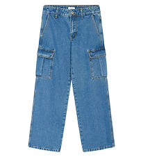 Grunt Jeans - Worki Low Waist Cargo - Authentic Blue Grunt Jeans - Worki Low Waist Cargo - Authentic Blue