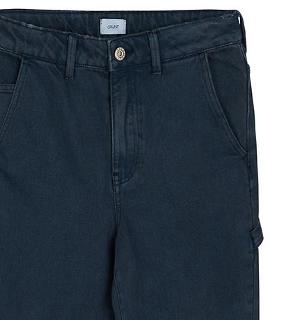 Grunt Jeans - Worker - Sort/Blå Grunt Jeans - Worker - Sort/Blå