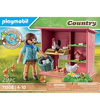 Playmobil Country - Høne med Kyllinger - 71308 - 29 dele Playmobil Country - Høne med Kyllinger - 71308 - 29 dele