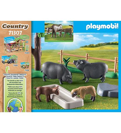 Playmobil Country - Bondegårdsdyr - 71307 - 24 dele Playmobil Country - Bondegårdsdyr - 71307 - 24 dele