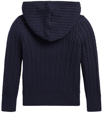 Polo Ralph Lauren Cardigan - Strik - Navy Polo Ralph Lauren Cardigan - Strik - Navy