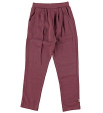 Joha Leggings - Uld - Bordeaux Joha Leggings - Uld - Bordeaux