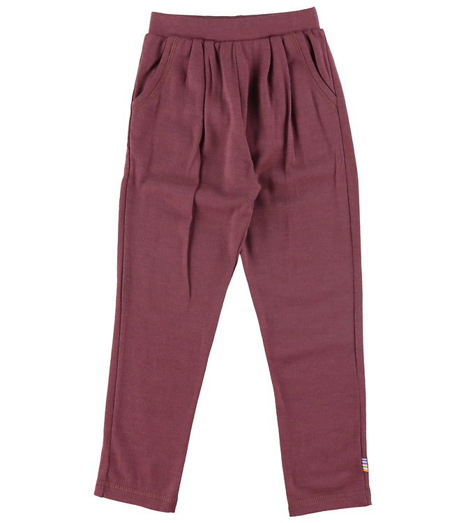 Joha Leggings Uld - Bordeaux