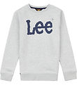 Lee Sweatshirt - Wobbly Graphic - Grå
