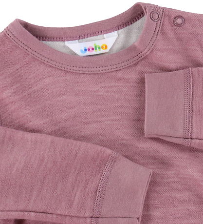 Joha Bluse - Uld/Bambus - Rose Joha Bluse - Uld/Bambus - Rose