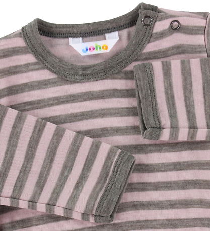 Joha Kjole - Uld - Grå/Rosa