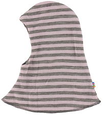 Joha Elefanthue - Uld - Vendbar - 2-lags - Grå/Rosa Joha Elefanthue - Uld - Vendbar - 2-lags - Grå/Rosa