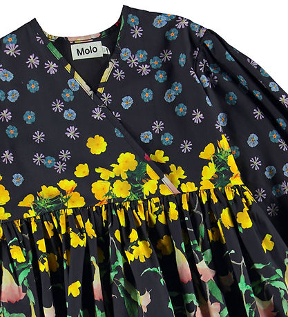 Molo Kjole - Cassida - Flower Rain Molo Kjole - Cassida - Flower Rain