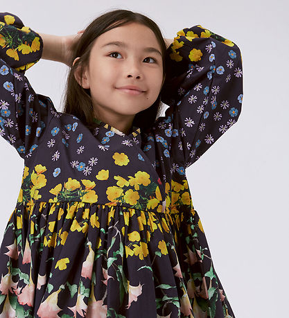 Molo Kjole - Cassida - Flower Rain Molo Kjole - Cassida - Flower Rain