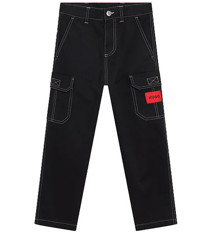 HUGO Bukser - 935 - Loose - Sort HUGO Bukser - 935 - Loose - Sort