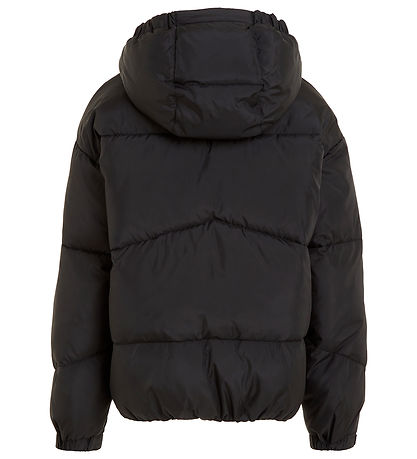 Doudoune Calvin Klein - CK Short Puffer - Noir Doudoune Calvin Klein - CK Short Puffer - Noir